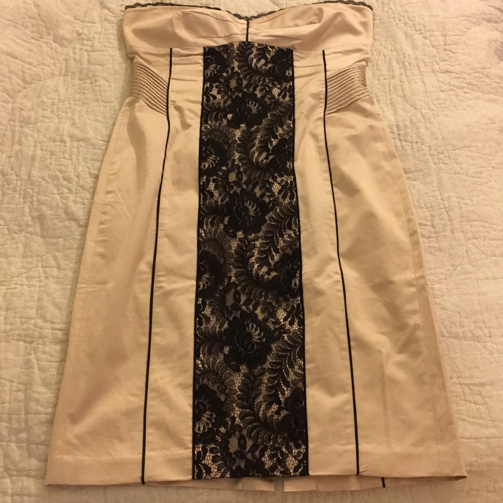 Bebe Strapless Party Dress